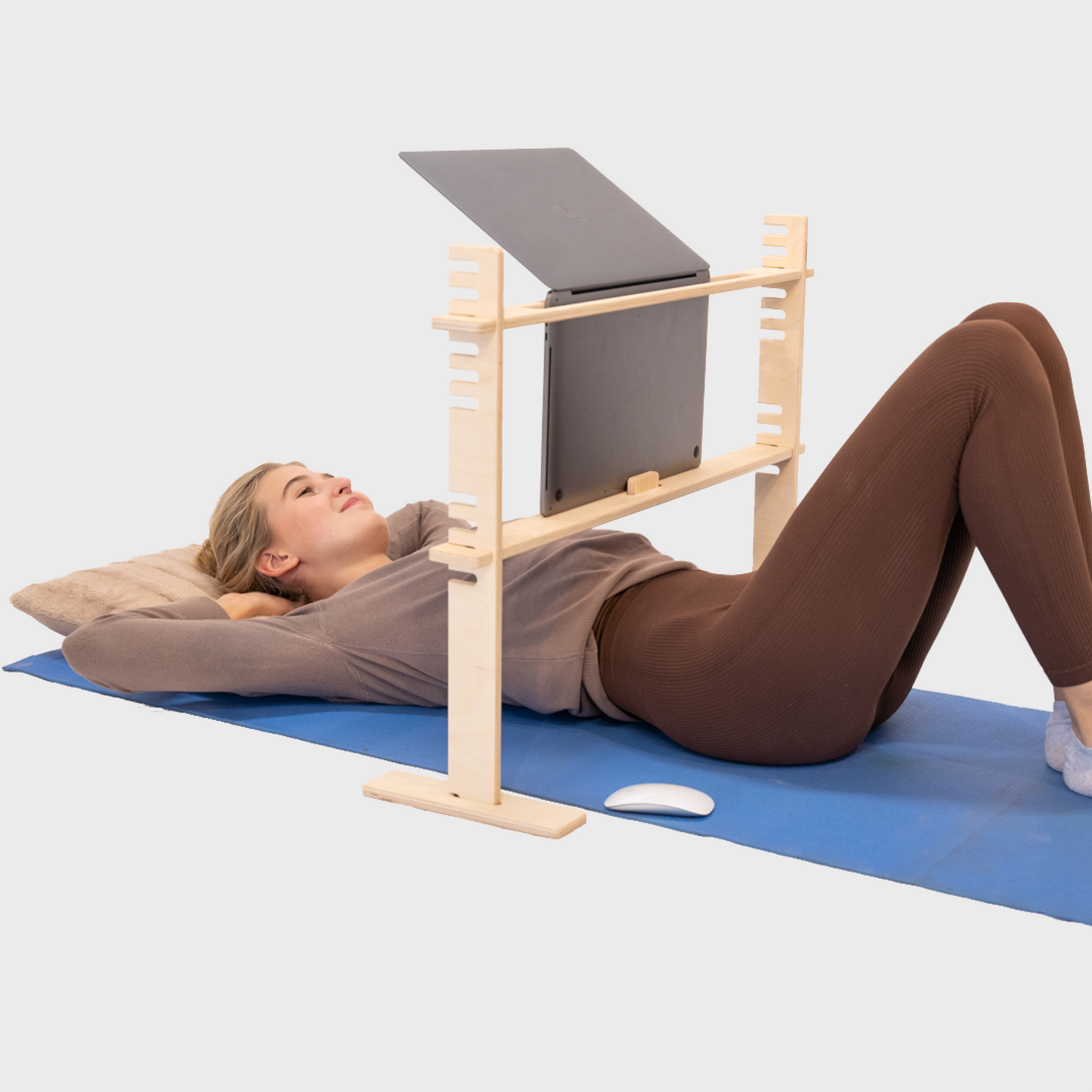 Lie-Down Laptop Stand